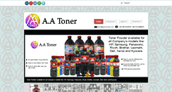 Desktop Screenshot of aatonerpk.com